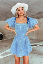 Load image into Gallery viewer, Denim mini dress