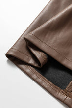 Load image into Gallery viewer, Vegan Leather Sleeveless Mini Dress