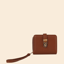Load image into Gallery viewer, Twist Lock Flap Wallet Wristlet