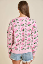 Load image into Gallery viewer, Floral Sweater Knit