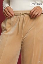 Load image into Gallery viewer, Plus Soft Rib Thermal Wide Leg Pants