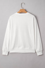 Load image into Gallery viewer, FOOTBALL Crewneck Sweatshirt: White / M