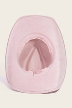 Load image into Gallery viewer, Ribbon Bow Pearl Chain Western Cowboy Hat
