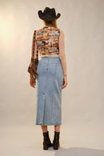 Load image into Gallery viewer, Western Horse Printed Jacquard Vest