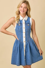 Load image into Gallery viewer, Denim Mini Dress