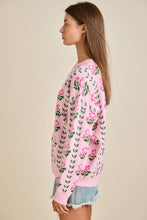 Load image into Gallery viewer, Floral Sweater Knit