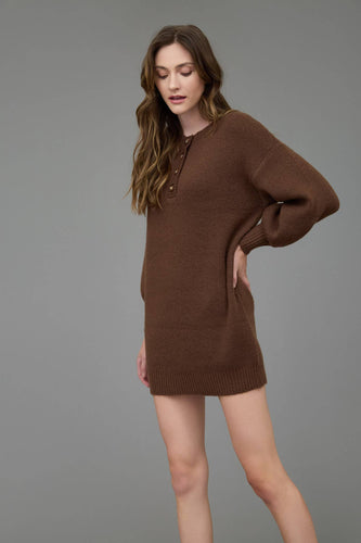 MINI SWEATER DRESS