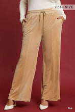 Load image into Gallery viewer, Plus Soft Rib Thermal Wide Leg Pants