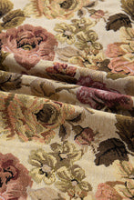 Load image into Gallery viewer, Floral Waffle Knit Patchwork Chest Pocket Buttoned Jacket: Khaki / XL