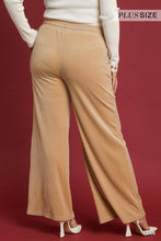 Load image into Gallery viewer, Plus Soft Rib Thermal Wide Leg Pants