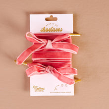 Load image into Gallery viewer, Shoelaces-Velvet Rose