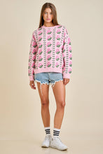 Load image into Gallery viewer, Floral Sweater Knit