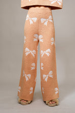 Load image into Gallery viewer, Bow Print Cozy Sweater Set