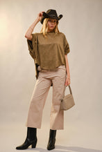 Load image into Gallery viewer, Studded High Low Oversized Tee